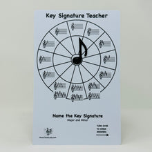 Load image into Gallery viewer, Key Signature Teacher (All-In-One Flashcard) - WSP $7.15, SRP $12.99  (45% Discount)