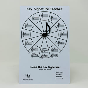 Key Signature Teacher (All-In-One Flashcard) - WSP $7.15, SRP $12.99  (45% Discount)