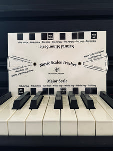 Music Scales Teacher (All-In-One Flashcard) - WSP $7.15, SRP $12.99 (45% Discount)