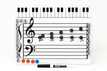 Load image into Gallery viewer, Grand Staff Dry Erase Magnetic Board- WSP $16.86, SRP $33.90