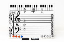 Load image into Gallery viewer, Grand Staff Dry Erase Magnetic Board- WSP $16.86, SRP $33.90