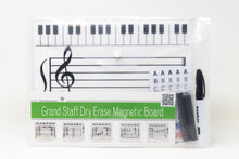 Load image into Gallery viewer, Grand Staff Dry Erase Magnetic Board- WSP $16.86, SRP $33.90
