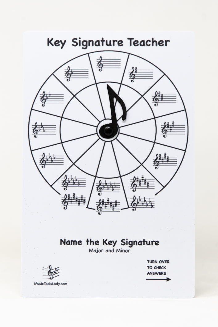 Key Signature Teacher (All-In-One Flashcard) - WSP $7.46, SRP $14.92