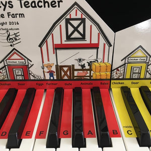 Piano Keys Teacher - WSP $11.00 , SRP $19.99  (45% Discount)