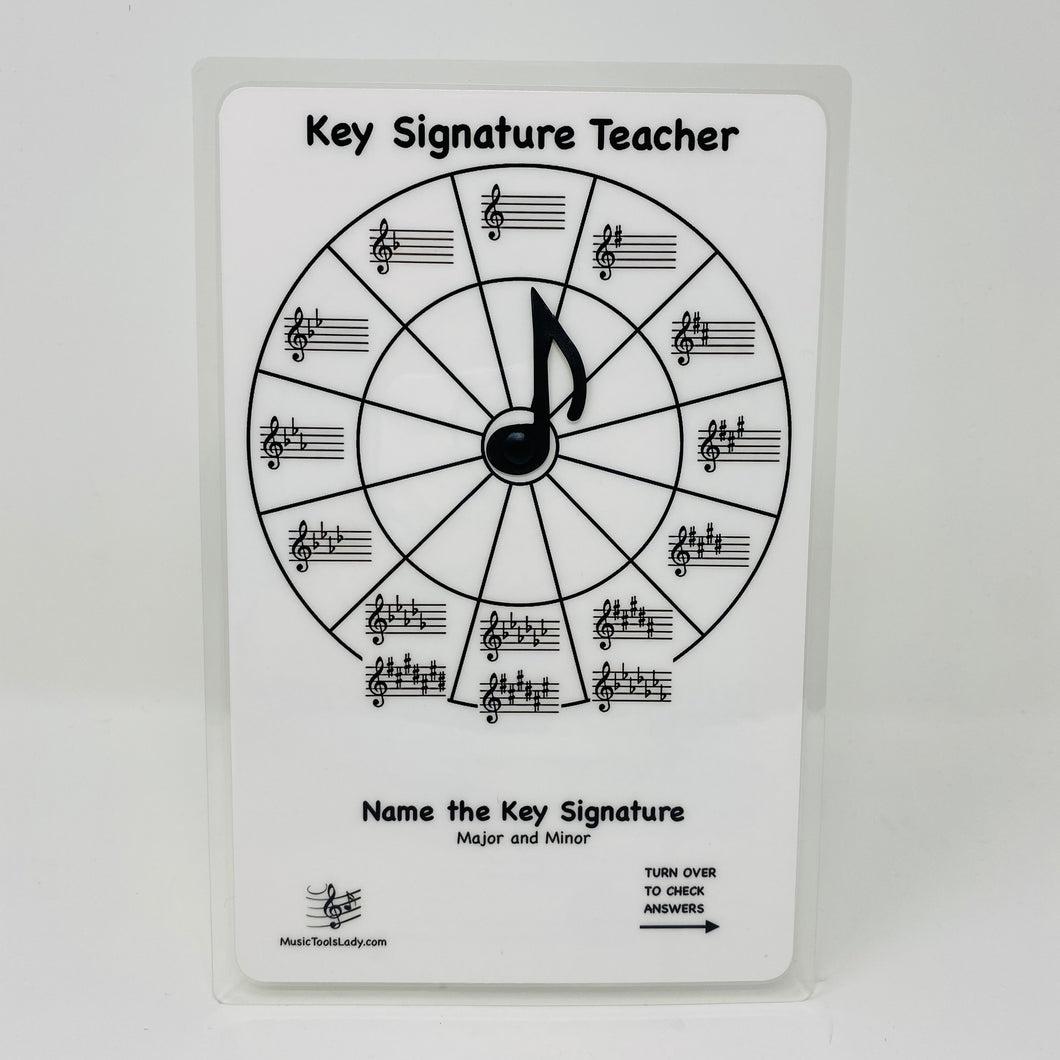 Key Signature Teacher (All-In-One Flashcard) - WSP $7.15, SRP $12.99  (45% Discount)