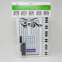 Load image into Gallery viewer, Grand Staff Dry Erase Magnetic Board- WSP $19.25 , SRP $34.99 (45% Discount)