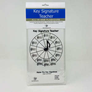 Key Signature Teacher (All-In-One Flashcard) - WSP $7.15, SRP $12.99  (45% Discount)