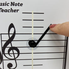 Load image into Gallery viewer, NEW &amp; IMPROVED! Music Note Teacher (All-In-One Flashcard) - WSP $7.15, SRP 12.99 (45% Discount)