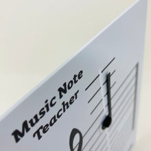 Load image into Gallery viewer, NEW &amp; IMPROVED! Music Note Teacher (All-In-One Flashcard) - WSP $7.15, SRP 12.99 (45% Discount)