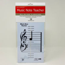 Load image into Gallery viewer, NEW &amp; IMPROVED! Music Note Teacher (All-In-One Flashcard) - WSP $7.15, SRP 12.99 (45% Discount)