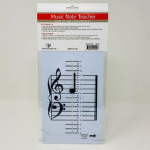 Load image into Gallery viewer, NEW &amp; IMPROVED! Music Note Teacher (All-In-One Flashcard) - WSP $7.15, SRP 12.99 (45% Discount)