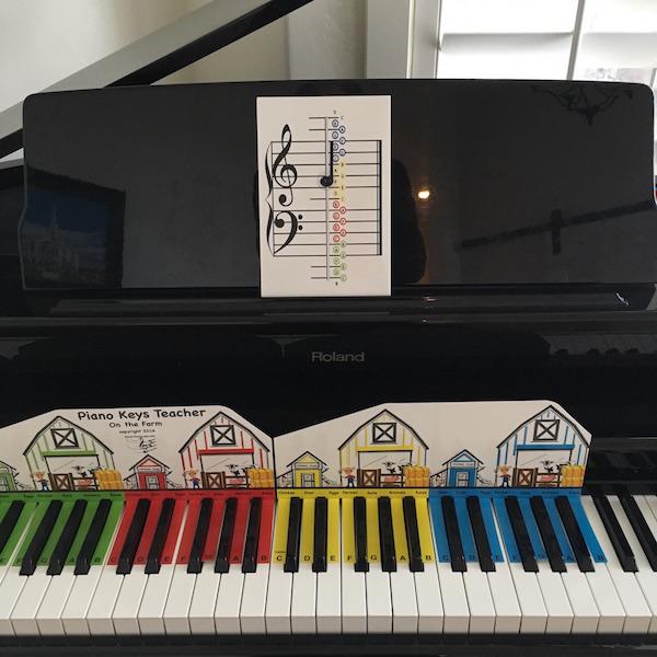 Piano Keys Teacher - WSP $11.00 , SRP $19.99  (45% Discount)